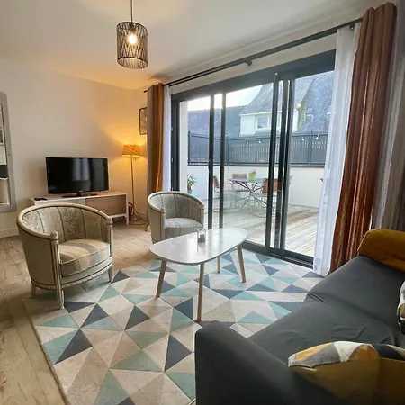 Lejlighed Plein Centre - Spacieux Duplex T2 Avec Grande Terrasse Ensoleillee
