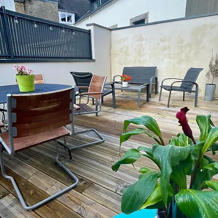 Apartment Plein Centre - Spacieux Duplex T2 Avec Grande Terrasse Ensoleillee Auray